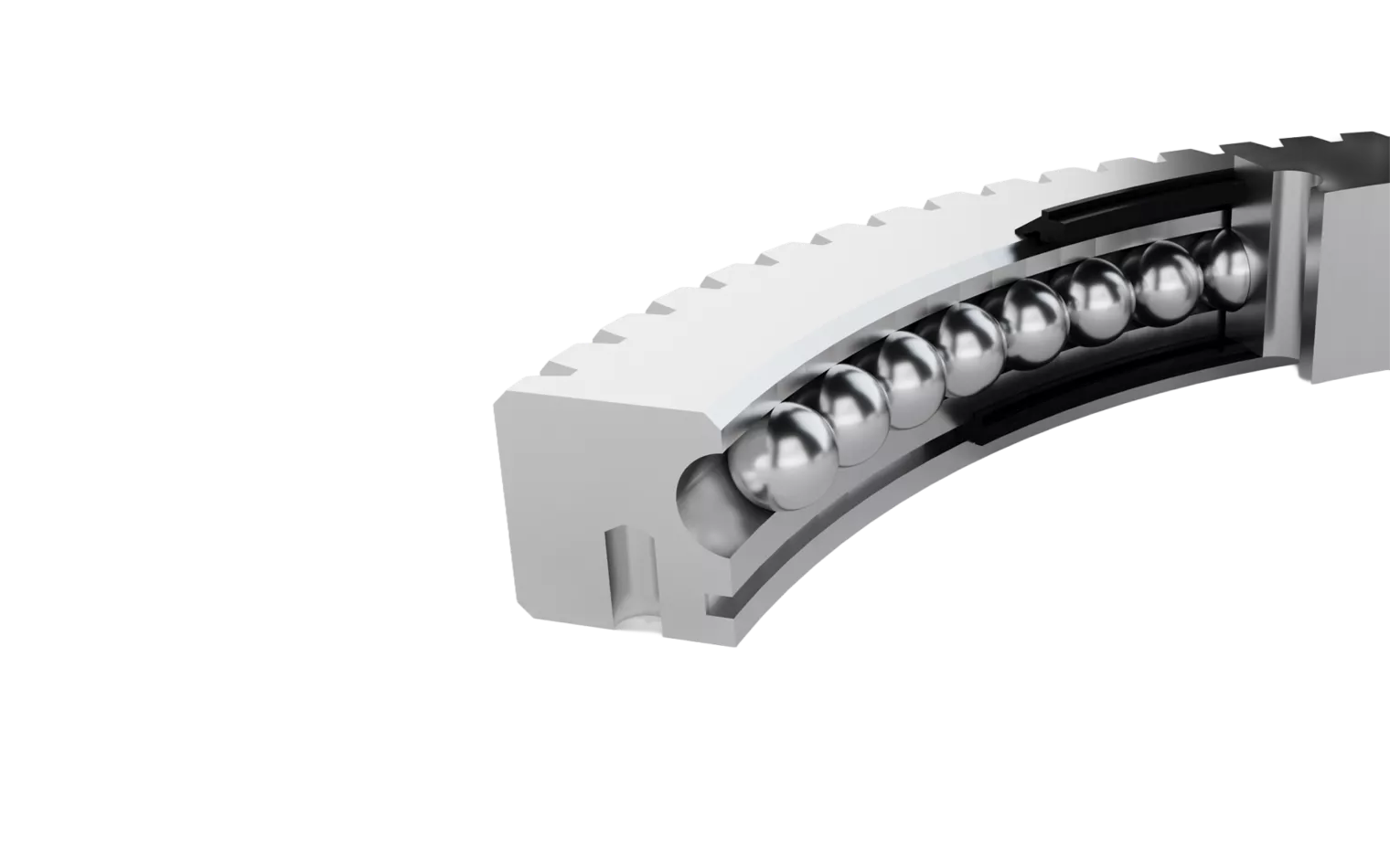 Custom ball slewing bearing