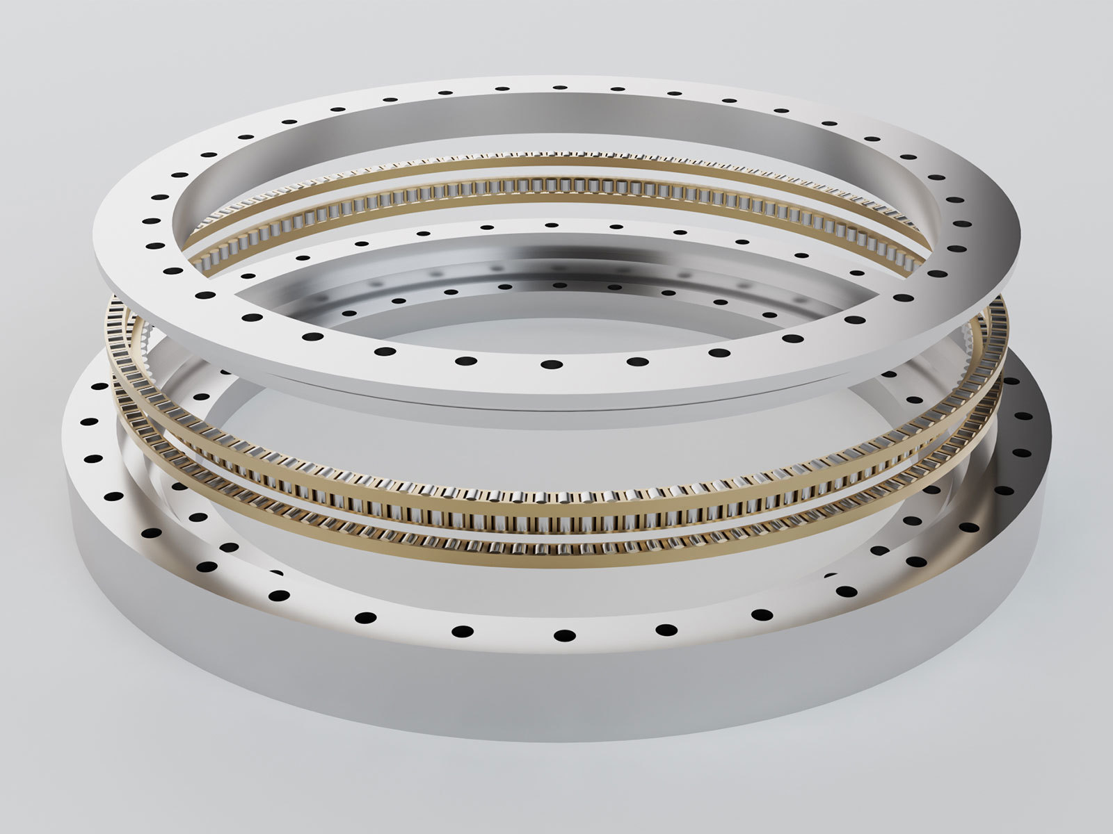 What are the characteristics of slewing rings?